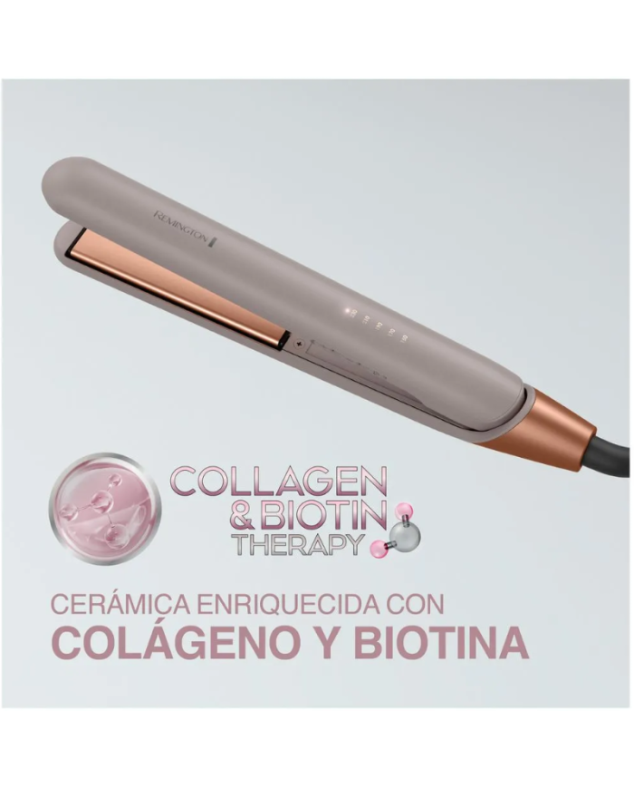 PLANCHA REMINGTON BIOTINA Y COLÁGENO S31A
