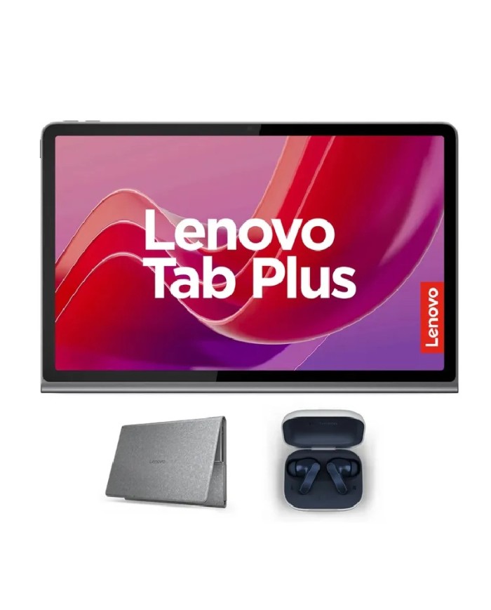 TABLET LENOVO TAB PLUS 11" WIFI 256GB+8GB TB351FU + FUNDA Y MOTO BUDS