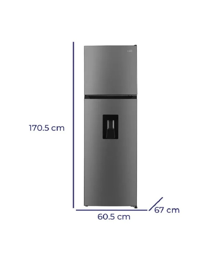 NEVERA KALLEY NO FROST 332 LITROS