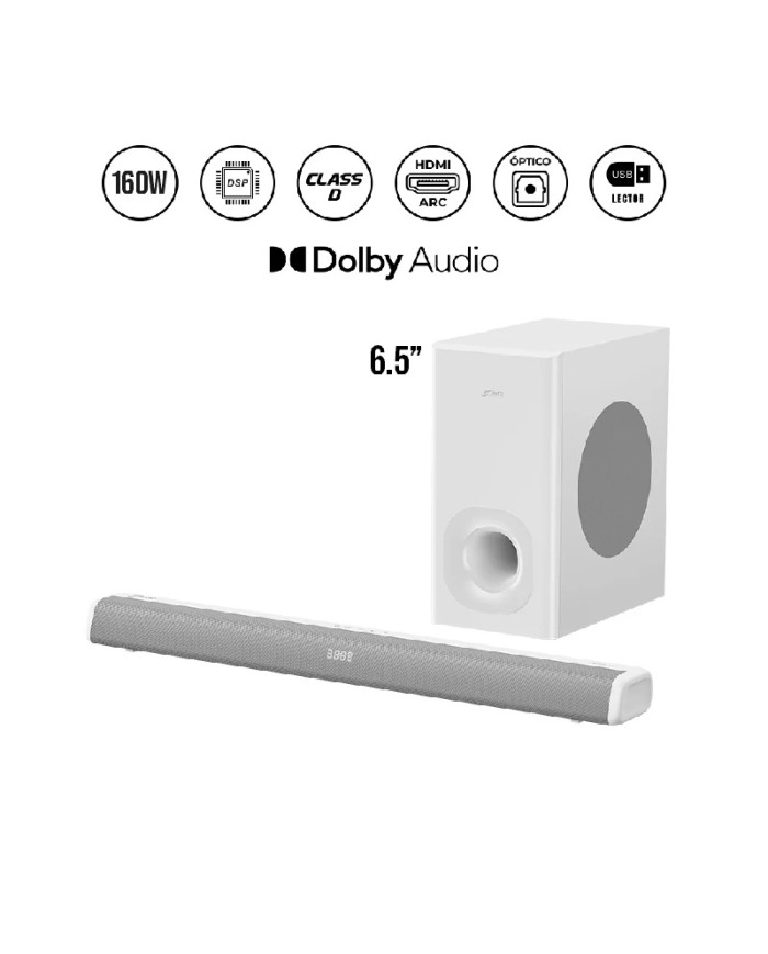 BARRA DE SONIDO + SUBWOOFER INALAMBRICO J5288 J&R