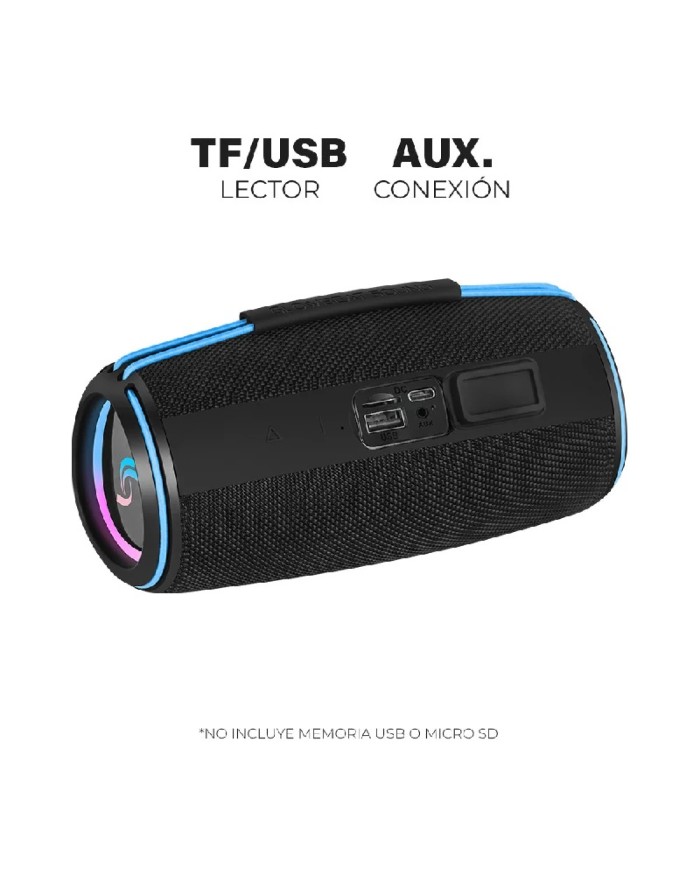 PARLANTE BLUETOOTH GLOWBEAT J5282 J&R