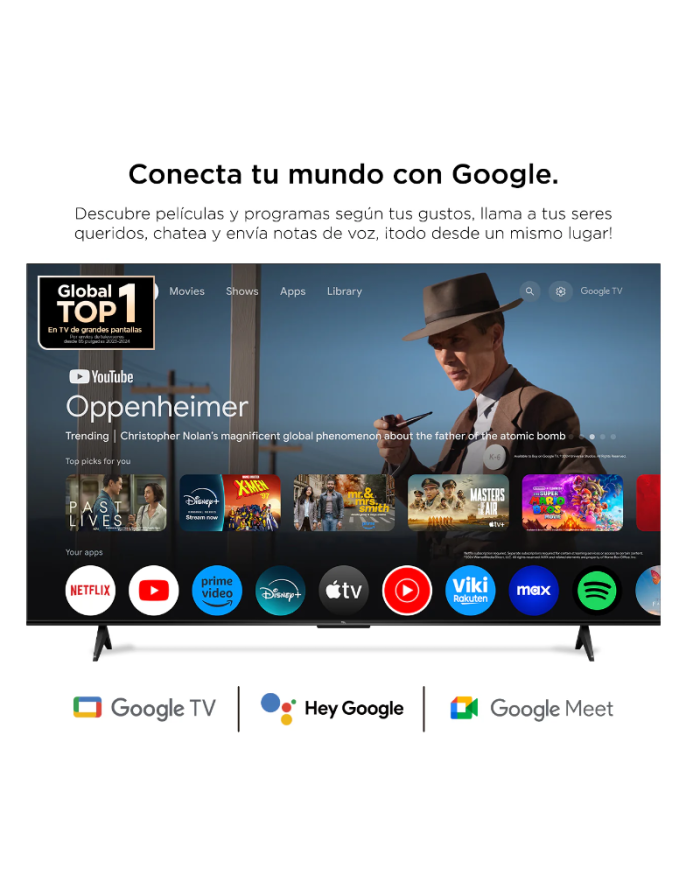 TV TCL 55" V6C 4K-UHD