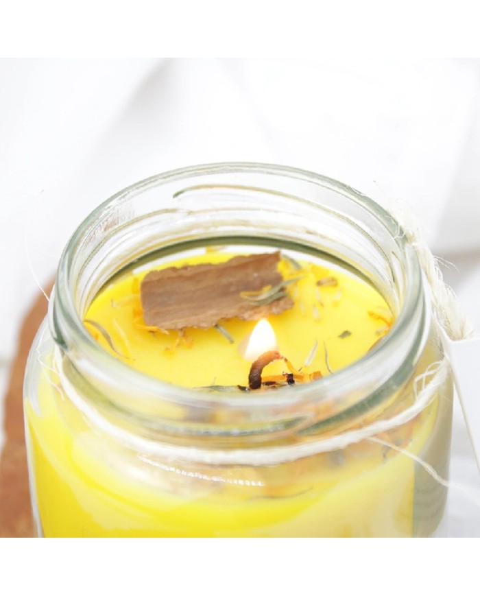 VELA ARTESANAL CANELA MANZANA