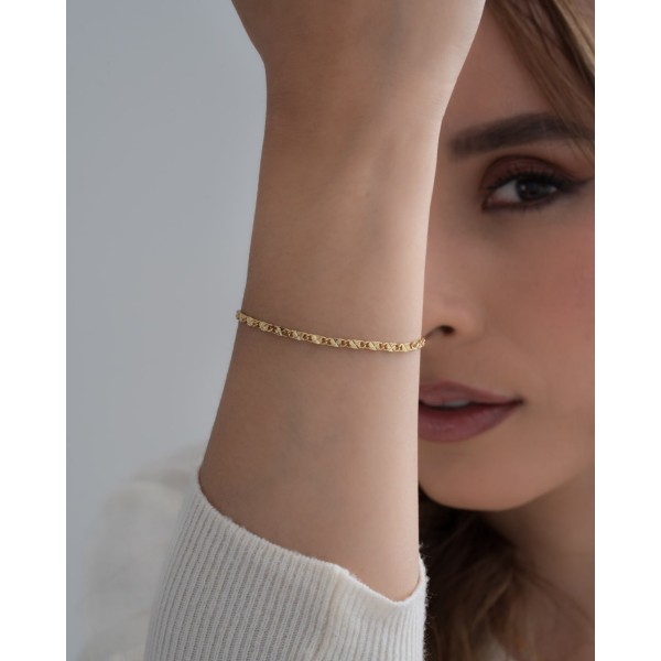 Pulsera Destellos 2.5 mm 16 Cms + Extensor