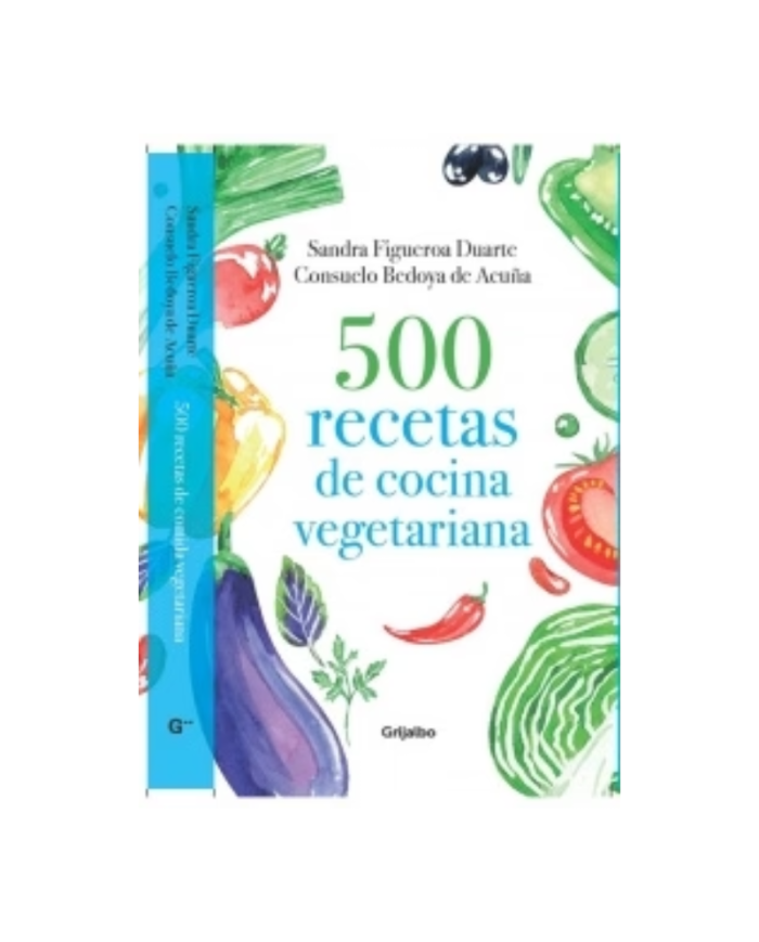 LIBRO 500 Recetas De Cocina Vegetariana
