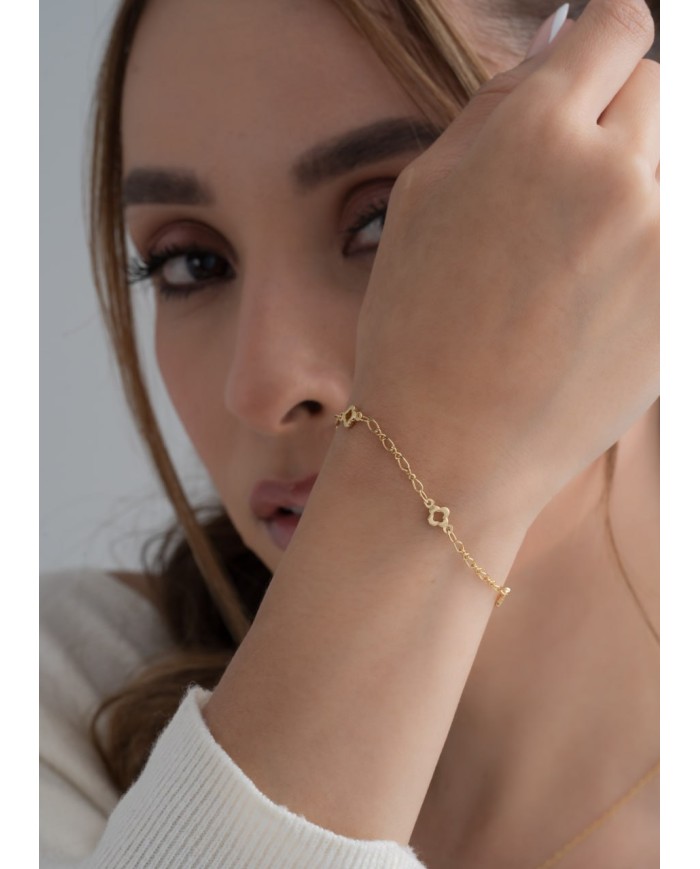 Pulsera Clover Silueta + Extensor