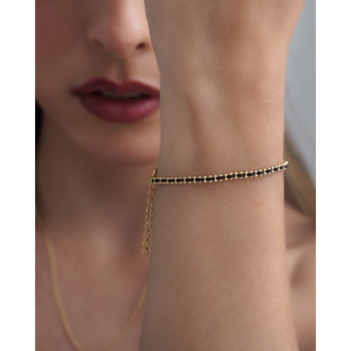Pulsera Hilo Laminado 15 Cms + Extensor