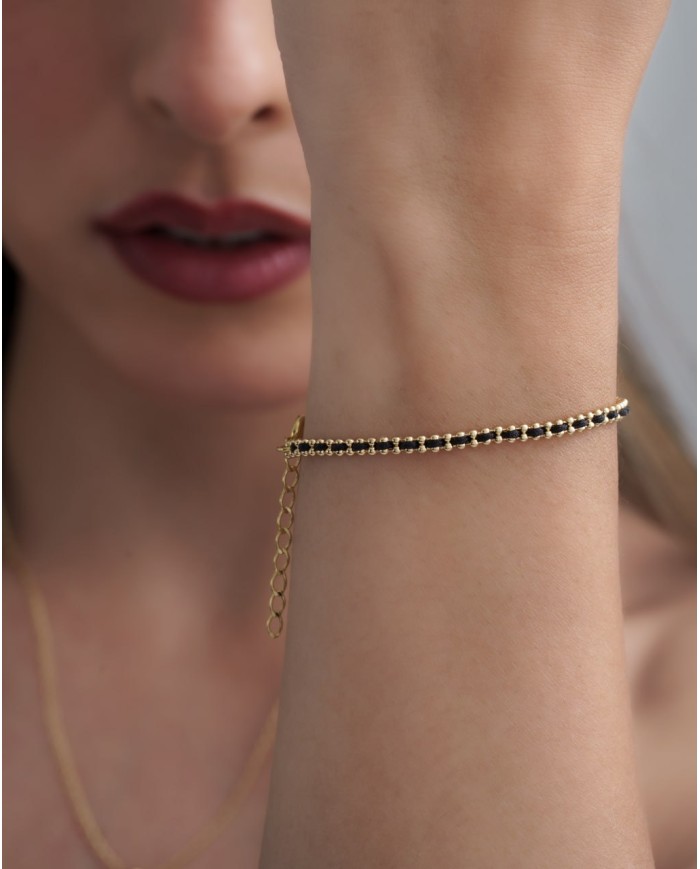 Pulsera Hilo Laminado 15 Cms + Extensor