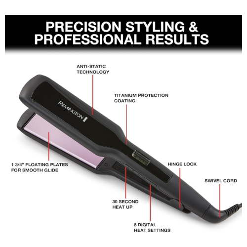 COMBO REMINGTON Alisadora+Secador+Ondulador S5520-D3015