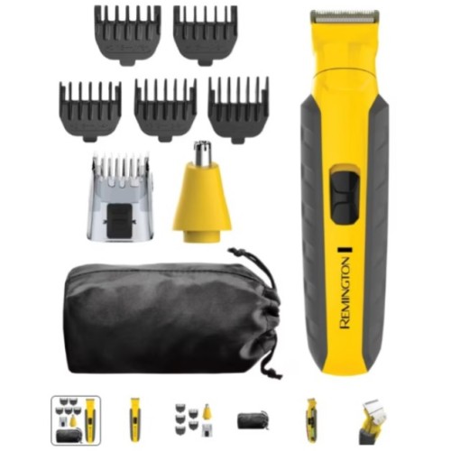 KIT RECORTADOR REMINGTON INDESTRUCTIBLE PG6855 AMARILLO