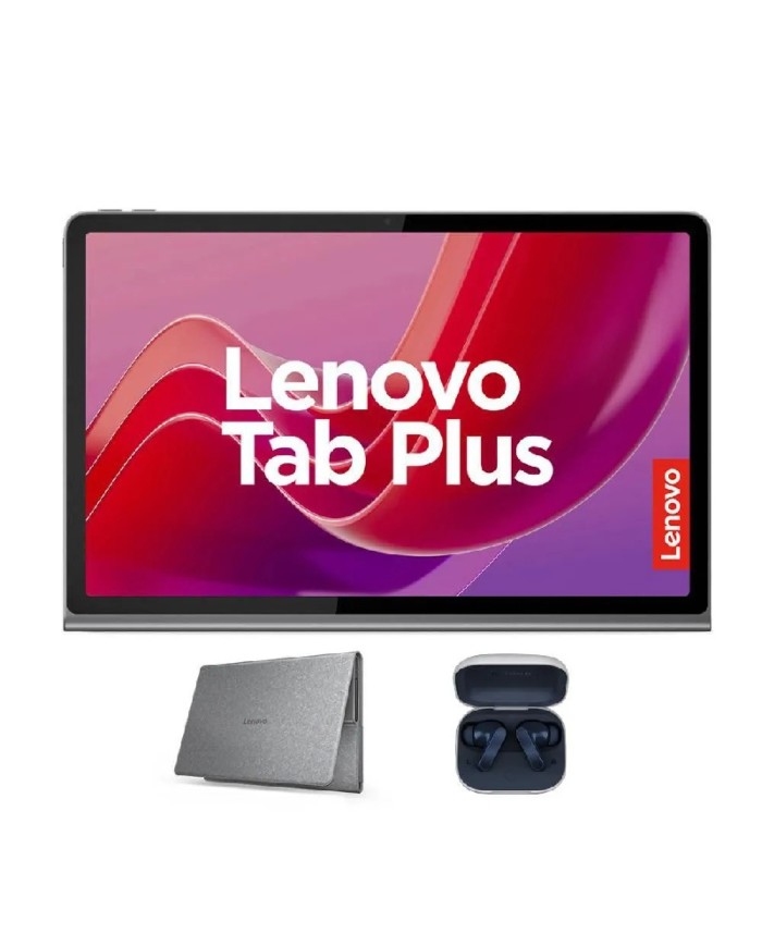 TABLET LENOVO  PLUS 11" WIFI 256GB+8GB TB351FU + FUNDA Y  MOTO BUDS