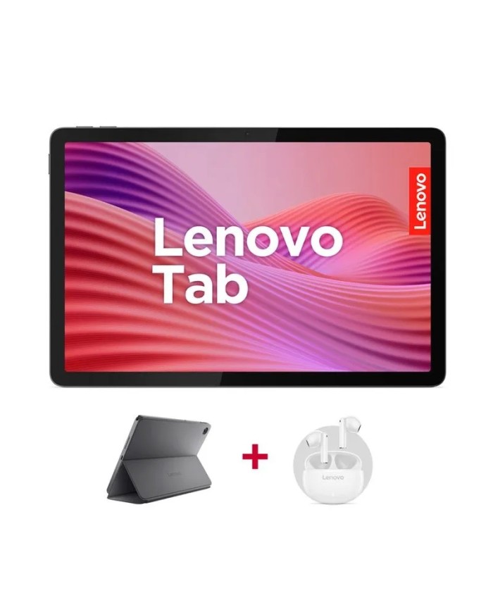 TABLET LENOVO TB311FU 10,1" WIFI 128GB+4GB + FOLIO CASE + AUDIFONOS BLUETOOTH LENOVO E310