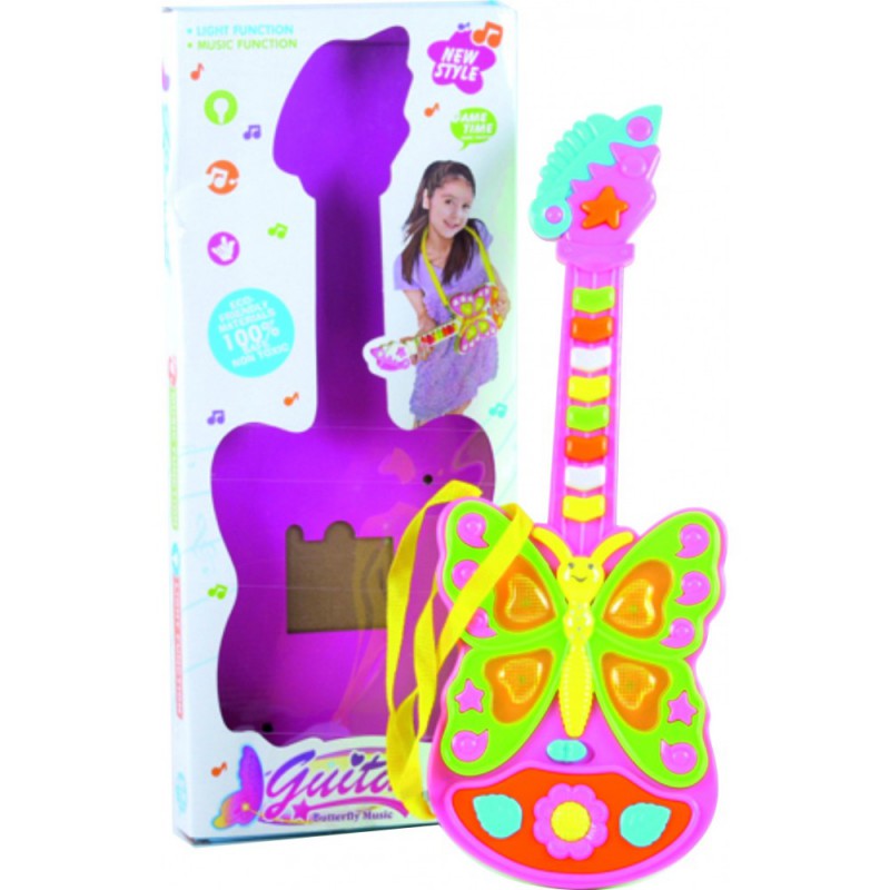 GUITARRA MARIPOSA CAJA