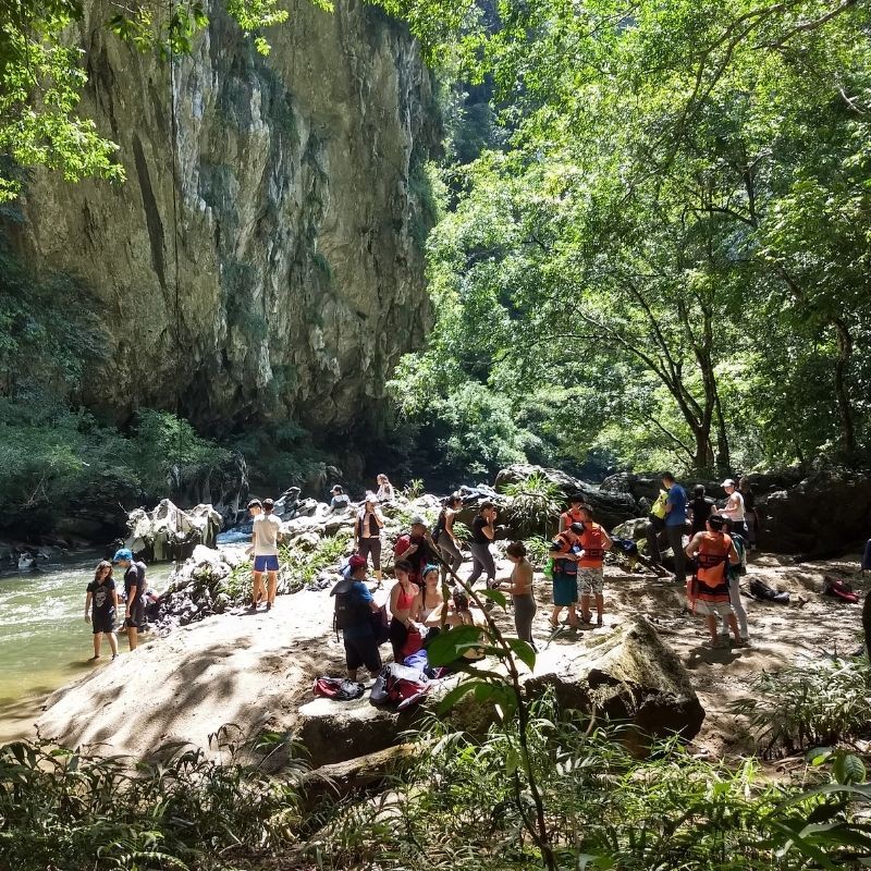 RESERVA NATURAL CAÑON DEL RIO CLARO RIO CLARO ECOSISTEMA CALCAREO Y REFUGIO DE VIDA SILVESTRE FAUNA Y FLORA