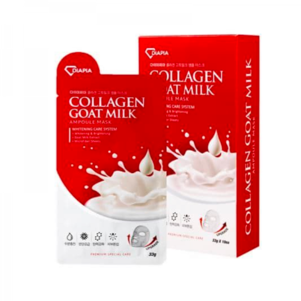 MASCARILLA COLLAGEN GOAT MILK 5 UNID.